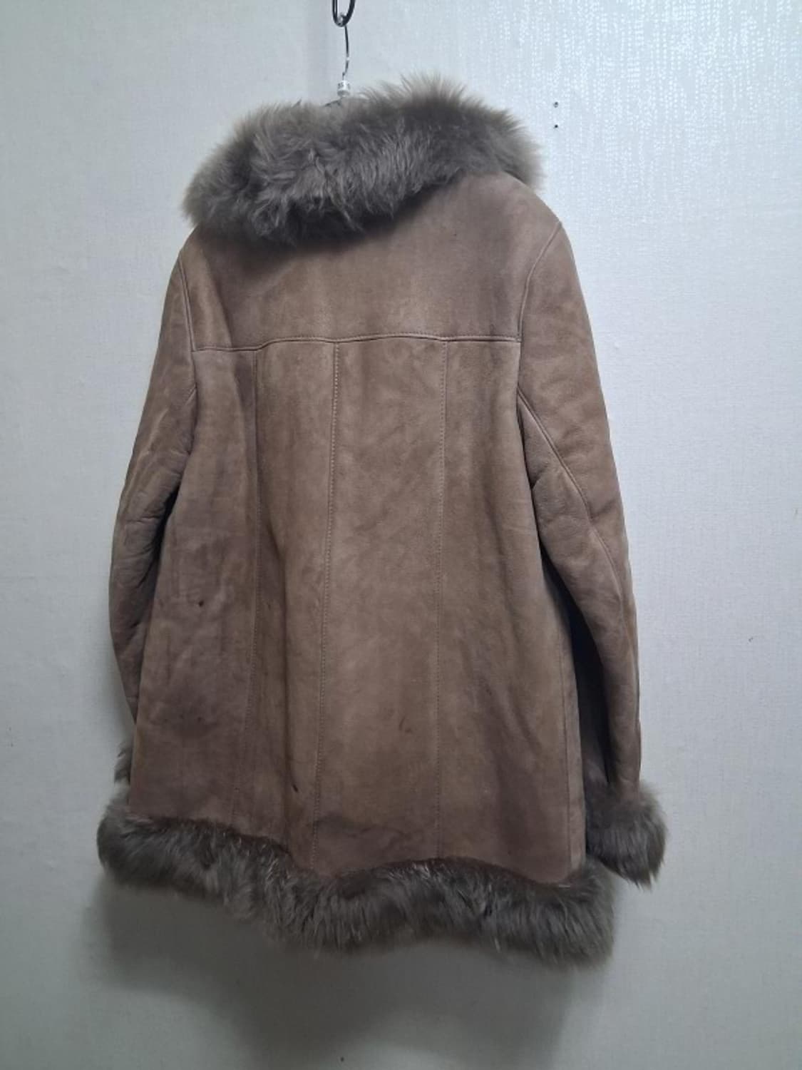 일본구제 스페인산 양털무스탕쟈켓 여성 마른 55까지적당   상품이미지2