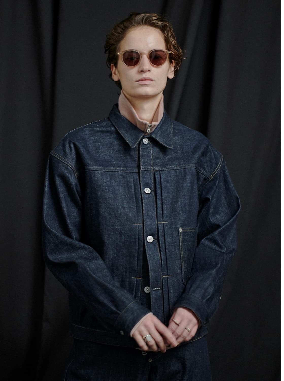 [42] 올드조 / 1세대 데님자켓 리베티드 원포켓 진 자켓 상품이미지2