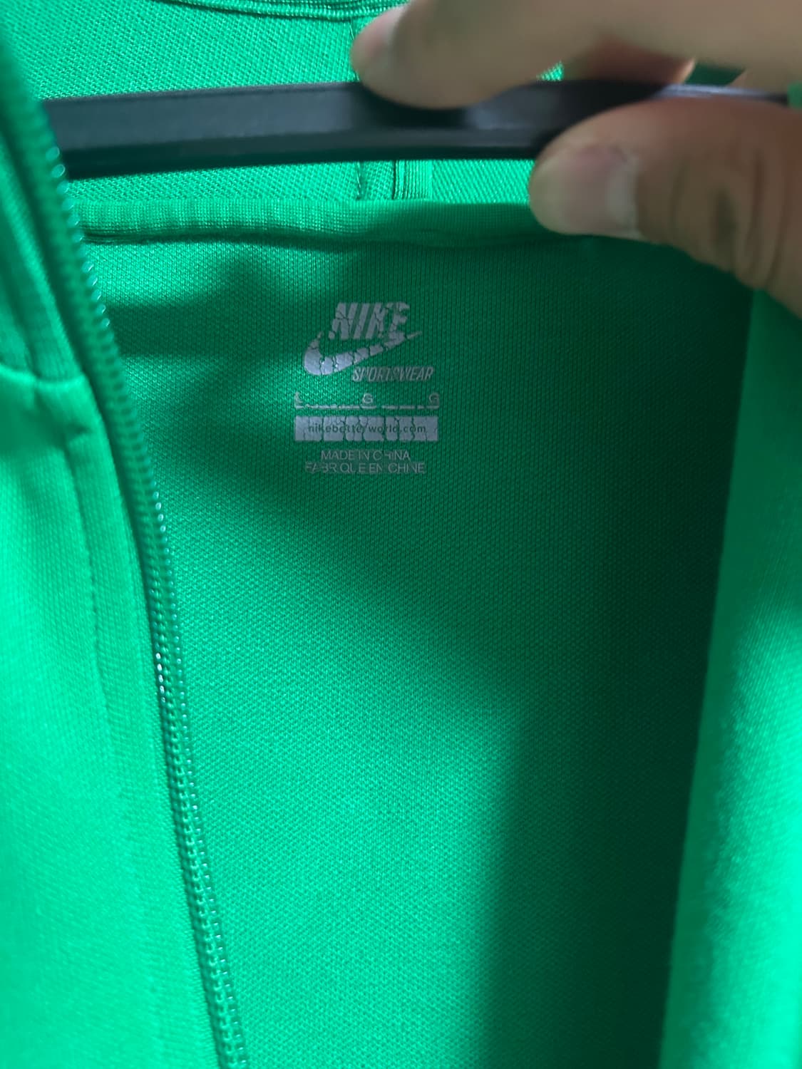 100)나이키 초록 트랙탑 상품이미지8