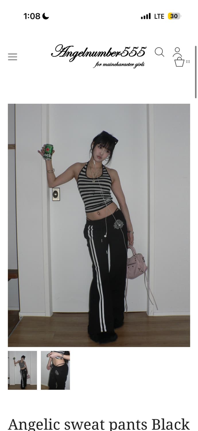 엔젤넘버555 팬츠 팔아요 상품이미지1