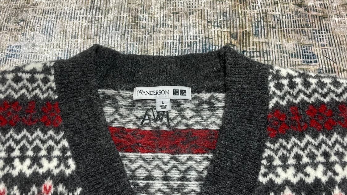 JW앤더슨 x 유니클로 페어아일 니트 가디건 L 상품이미지5