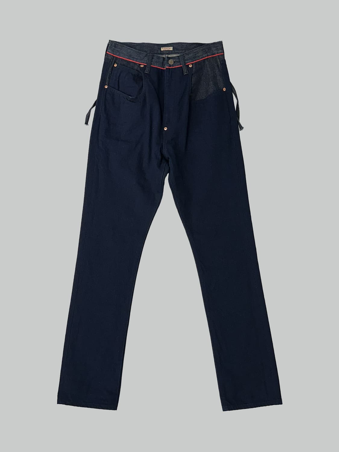 캐피탈 비대칭 데님 상품이미지2