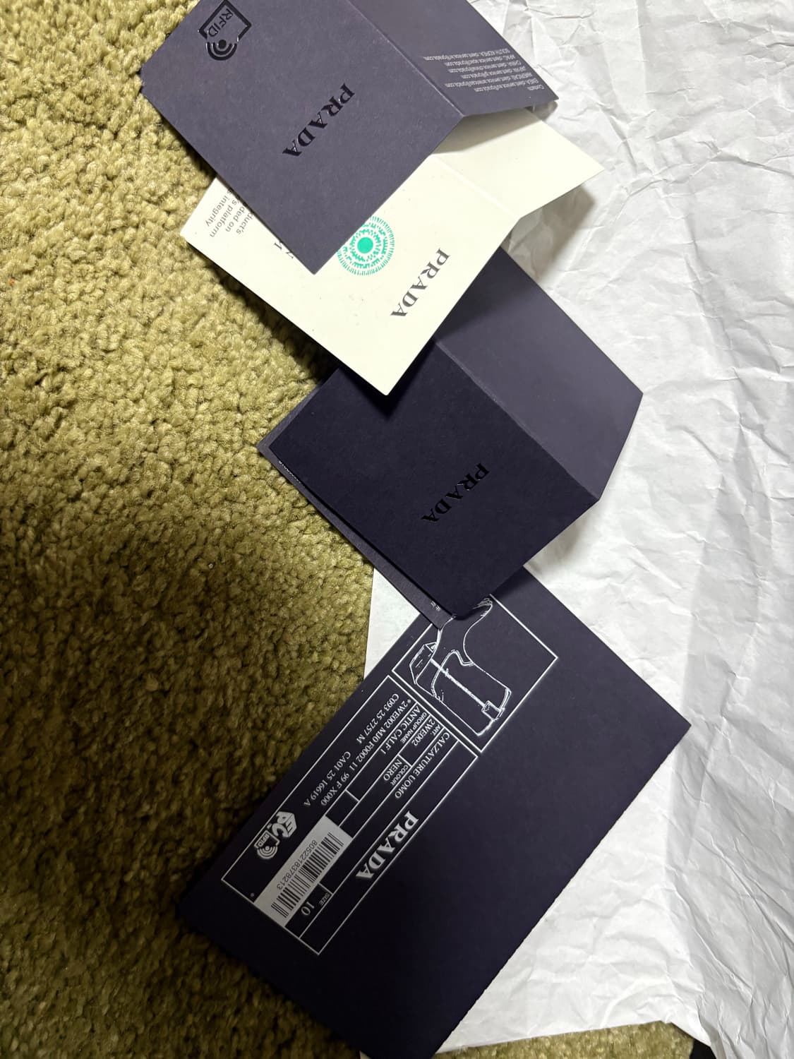 프라다 fw25 카우보이 레더 부츠 (풀구성품) 10 상품이미지8