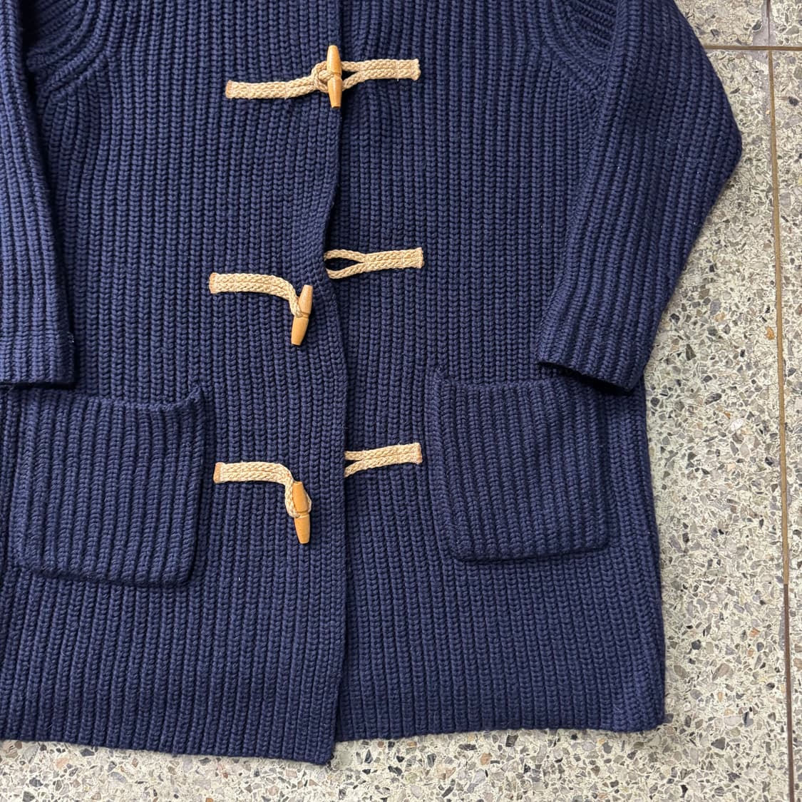 [L~XL] Polo 폴로 랄프로렌 니트 더플 코트 상품이미지5