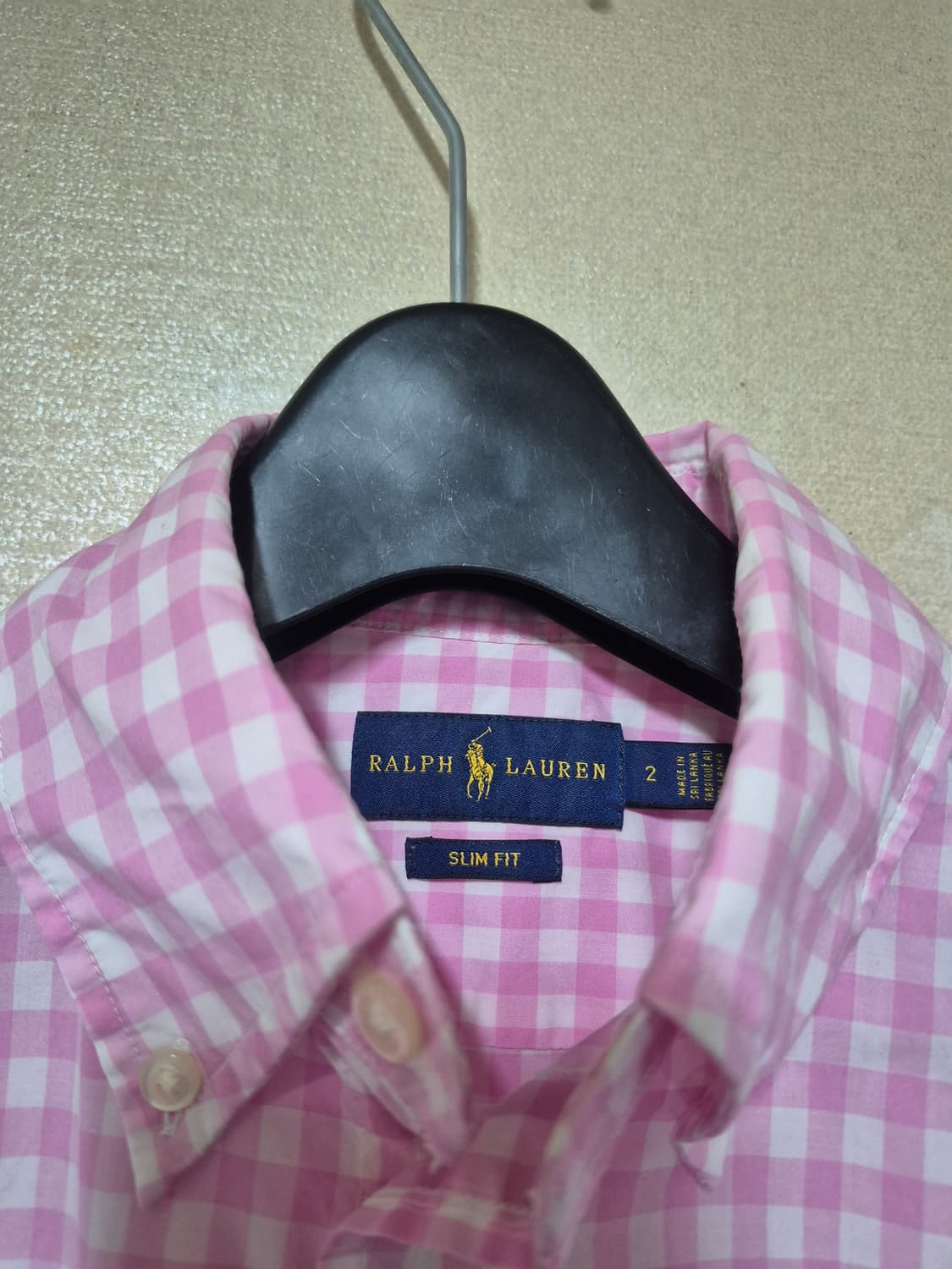 폴로 랄프로렌 체크셔츠 상품이미지5