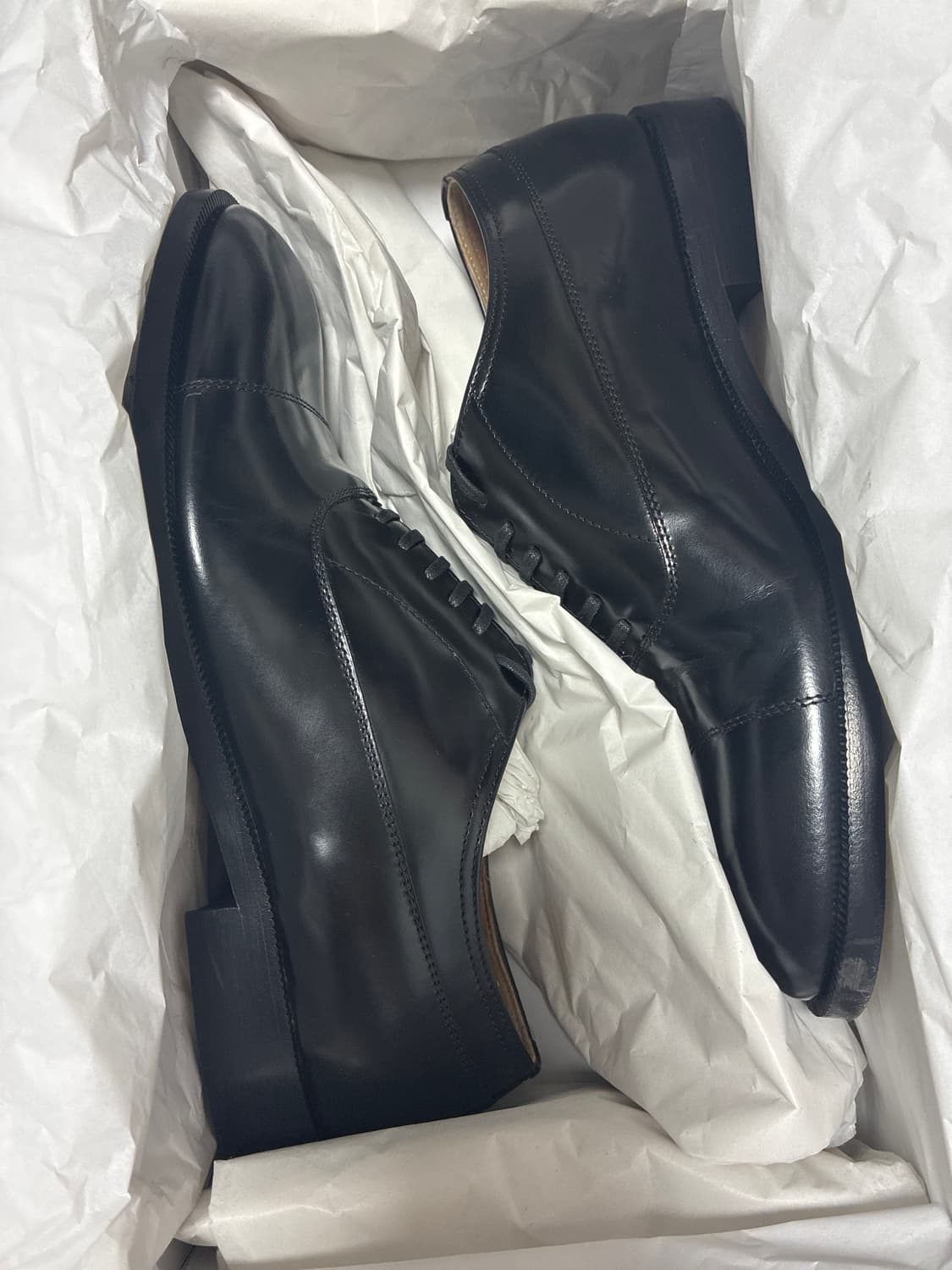 [eu39] 마르지엘라 새상품급 더비슈즈 팝니다. 250~255 상품이미지3