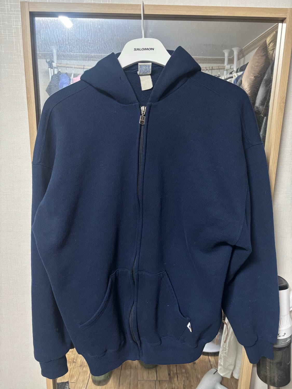 러셀 후드집업 네이비 XL 상품이미지1