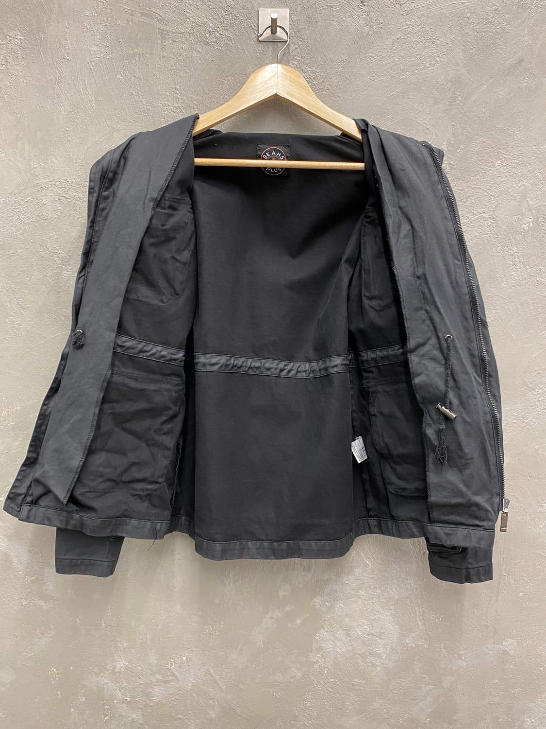 [2] Beams Plus 빔즈 플러스 블랙 코팅 필드자켓 상품이미지5