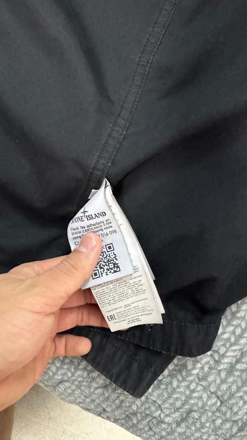 스톤아일랜드 21ss 올드이펙트 오버셔츠 상품이미지2