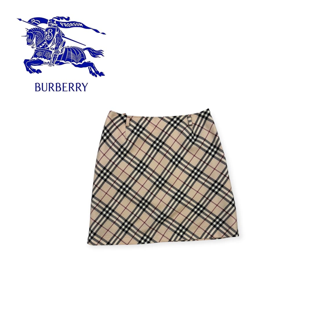 [ 38 ] 버버리 블루라벨 노바체크 미니스커트 상품이미지1