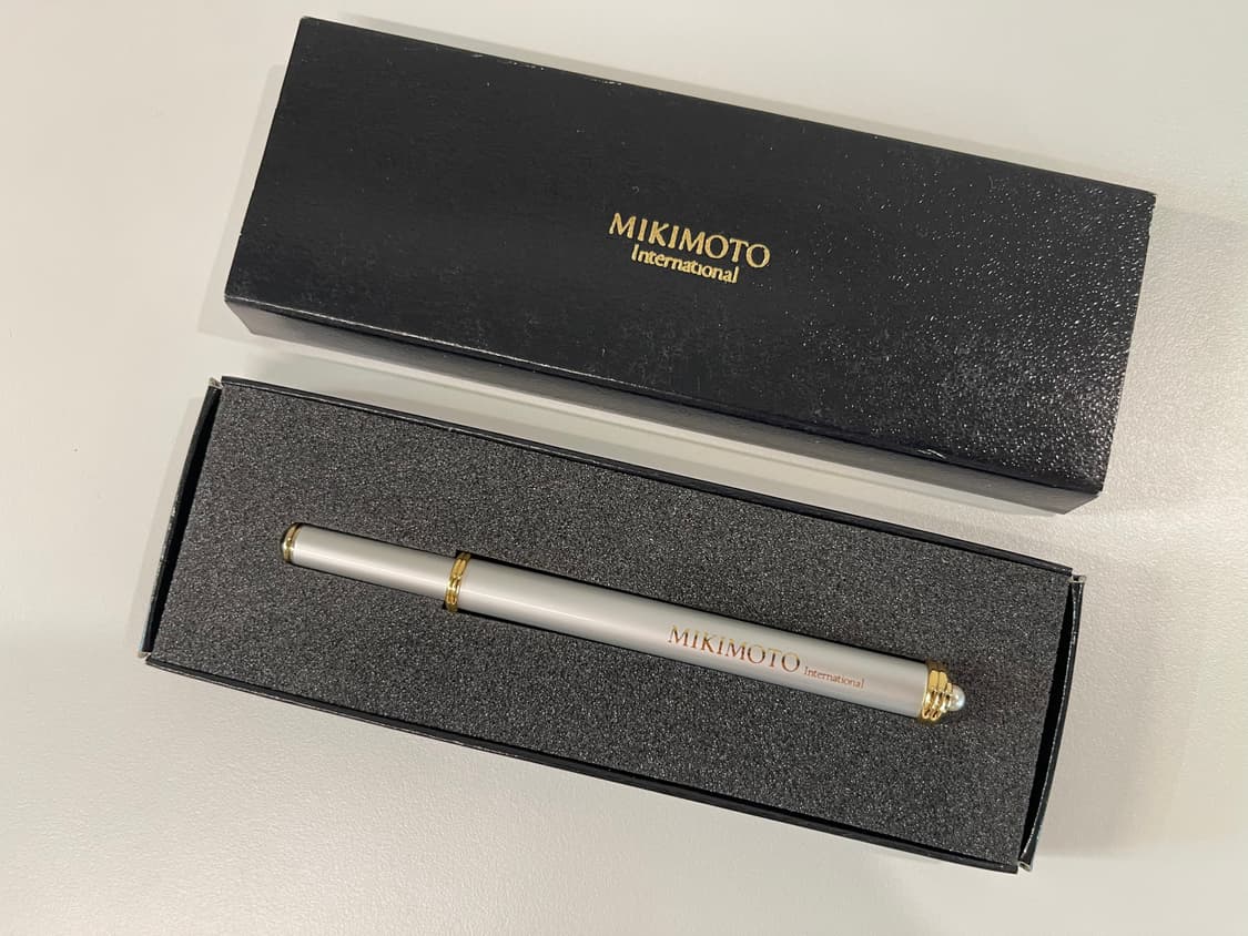 미키모토 펄 진주 장식 볼펜 MIKIMOTO 상품이미지1