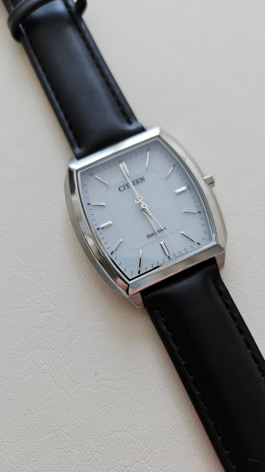 빈티지 시티즌 에코드라이브 가죽시계 상품이미지1