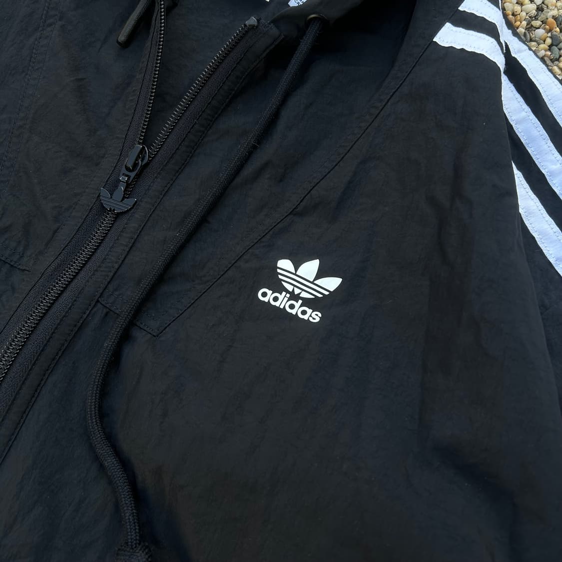 아디다스 파이어버드 로고 삼선 바람막이 상품이미지4