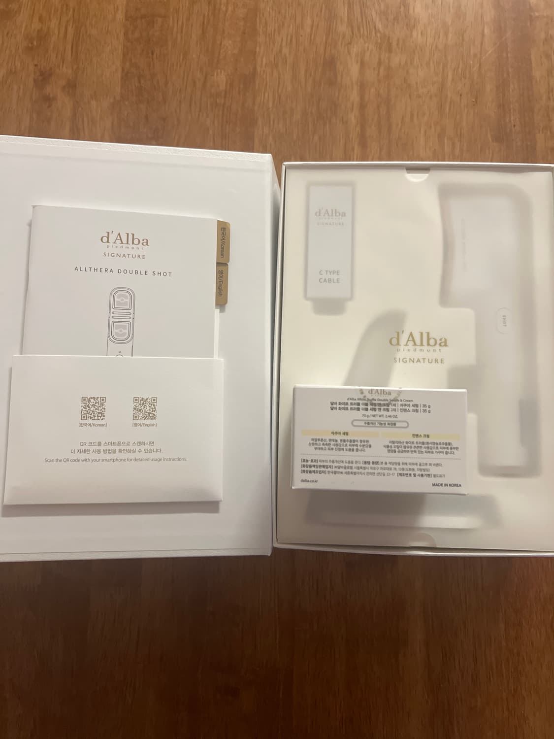 달바 시그니처 올쎄라 더블샷+화이트 트러플 세럼&크림 상품이미지2