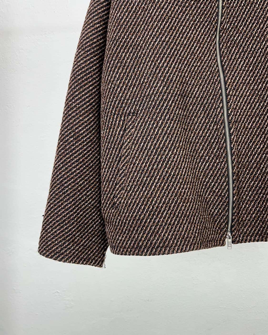 요크 23aw 프론트 하이넥 멀티 집 블루종 자켓 상품이미지5