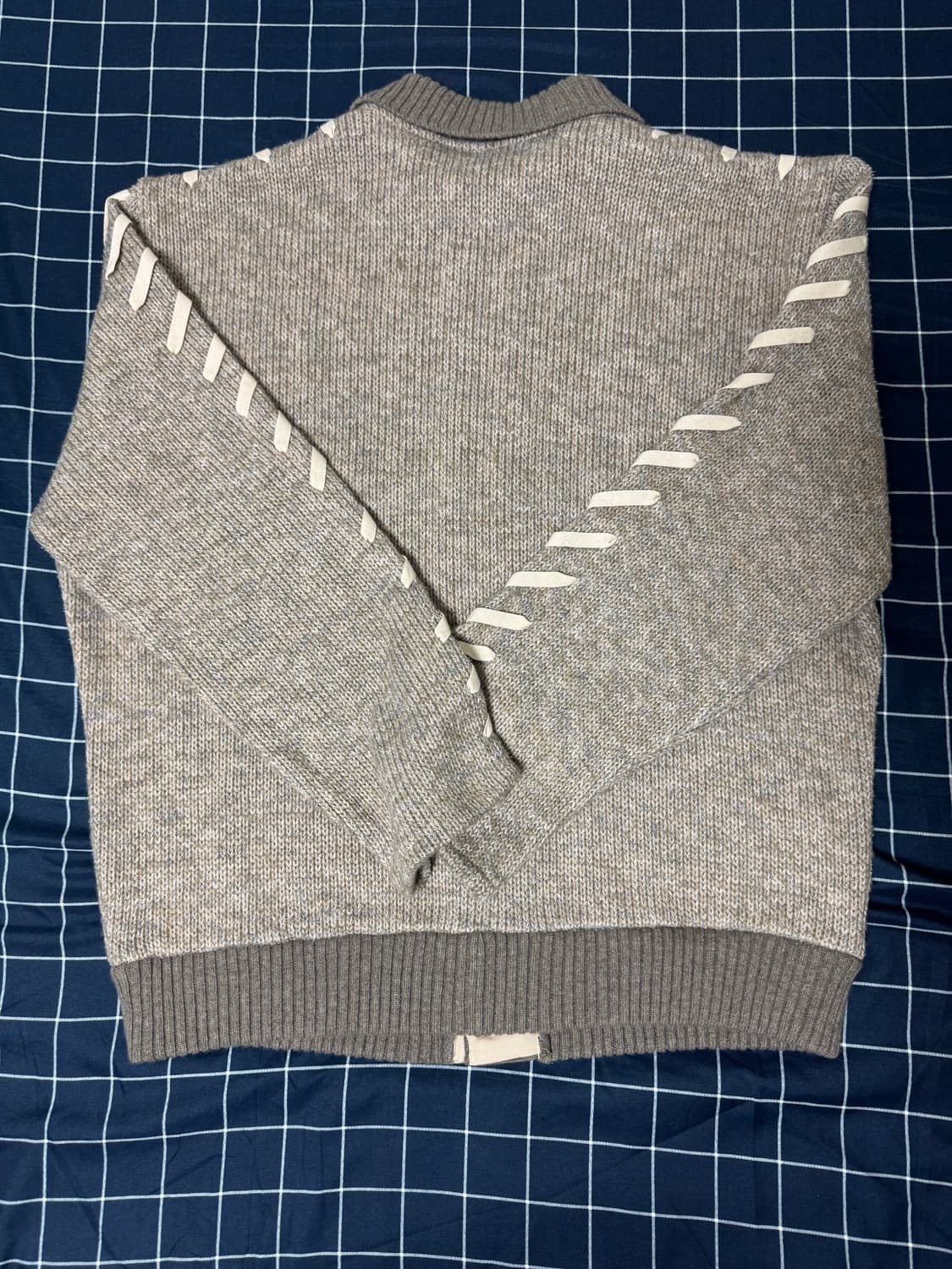 앤더슨벨 언브리치 레이스 업 가디건 상품이미지2