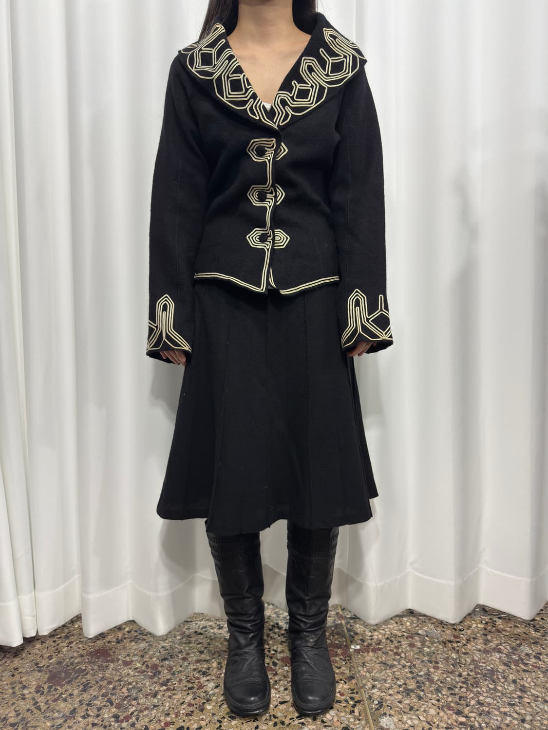 hiroko koshino ethnicdetail  jacket 상품이미지4