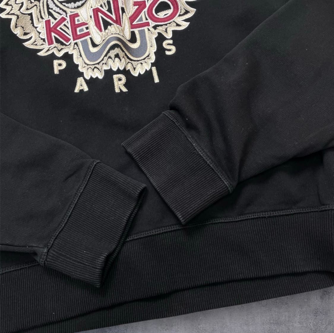 겐조 Kenzo 블랙 타이거 자수 맨투맨 XL 상품이미지7