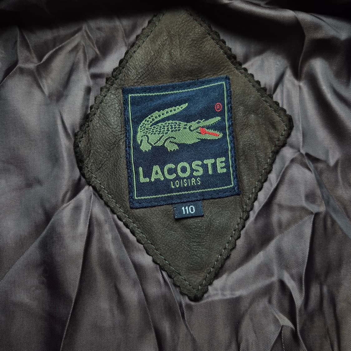 [110] 라코스테 90s 양가죽 봄버자켓 상품이미지8