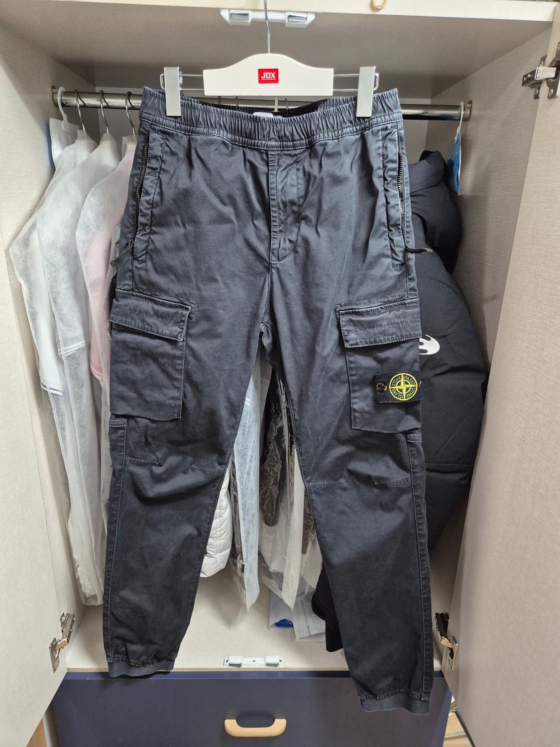 한글택 FW스톤아일랜즈 카고조거팬츠바지 28-30 S-M 상품이미지1