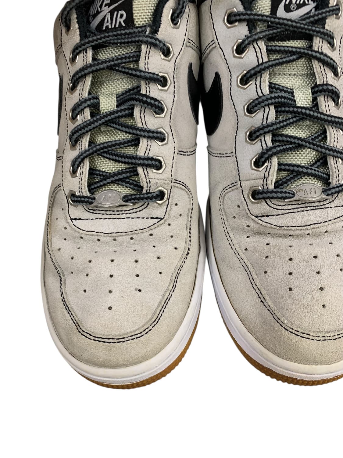 나이키 에어포스 1 울프 그레이 블랙 260 상품이미지7