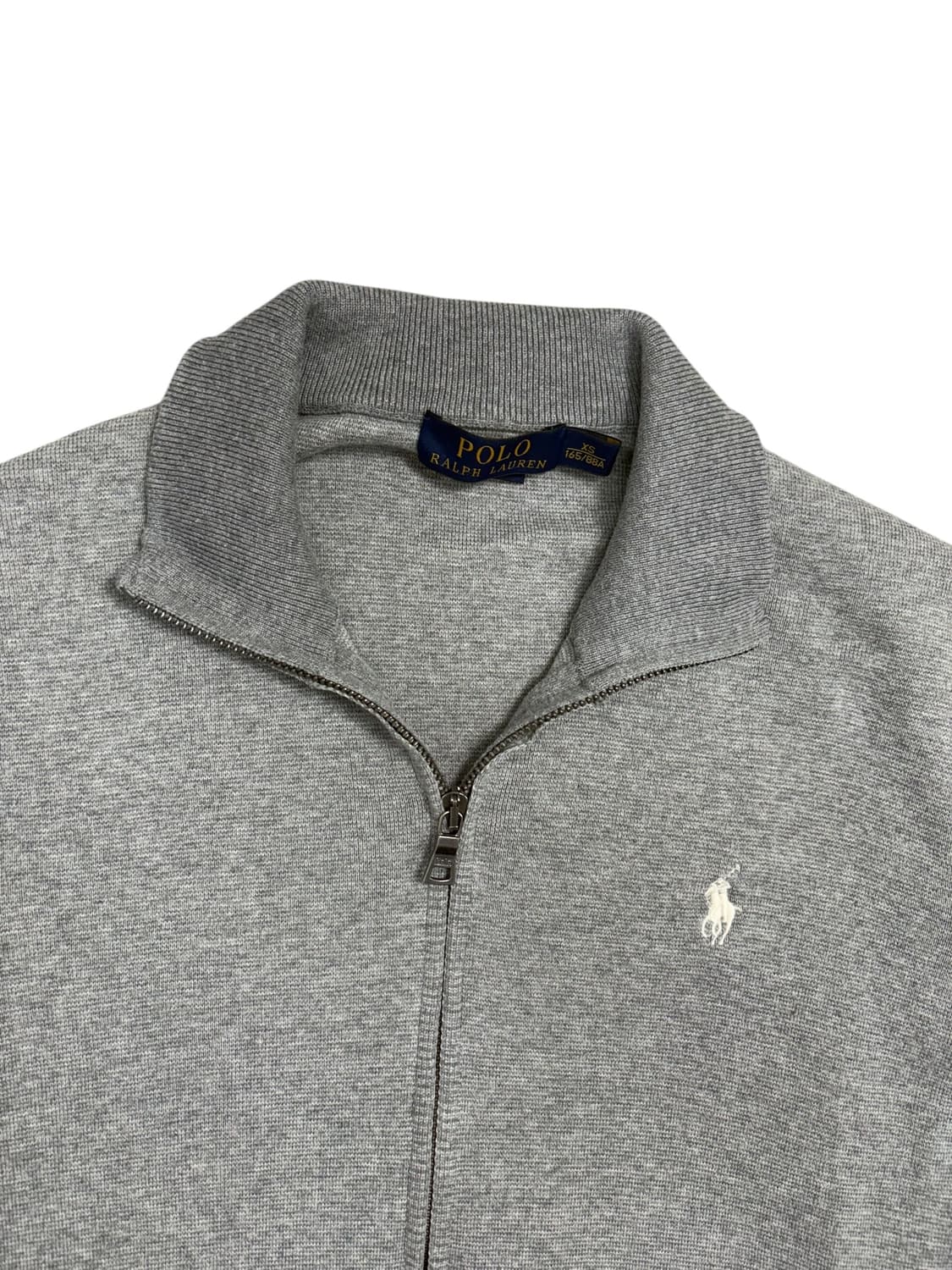 폴로 랄프로렌 그레이 집업 가디건 상품이미지4