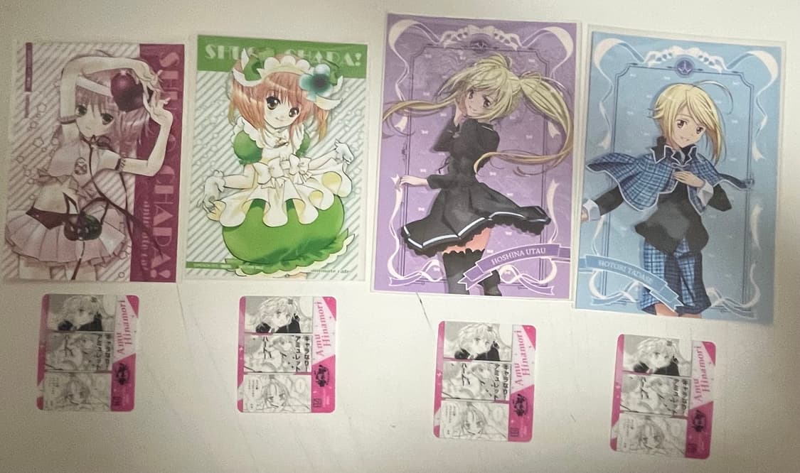 캐릭캐릭체인지 엽서+미니 포카 세트 상품이미지2