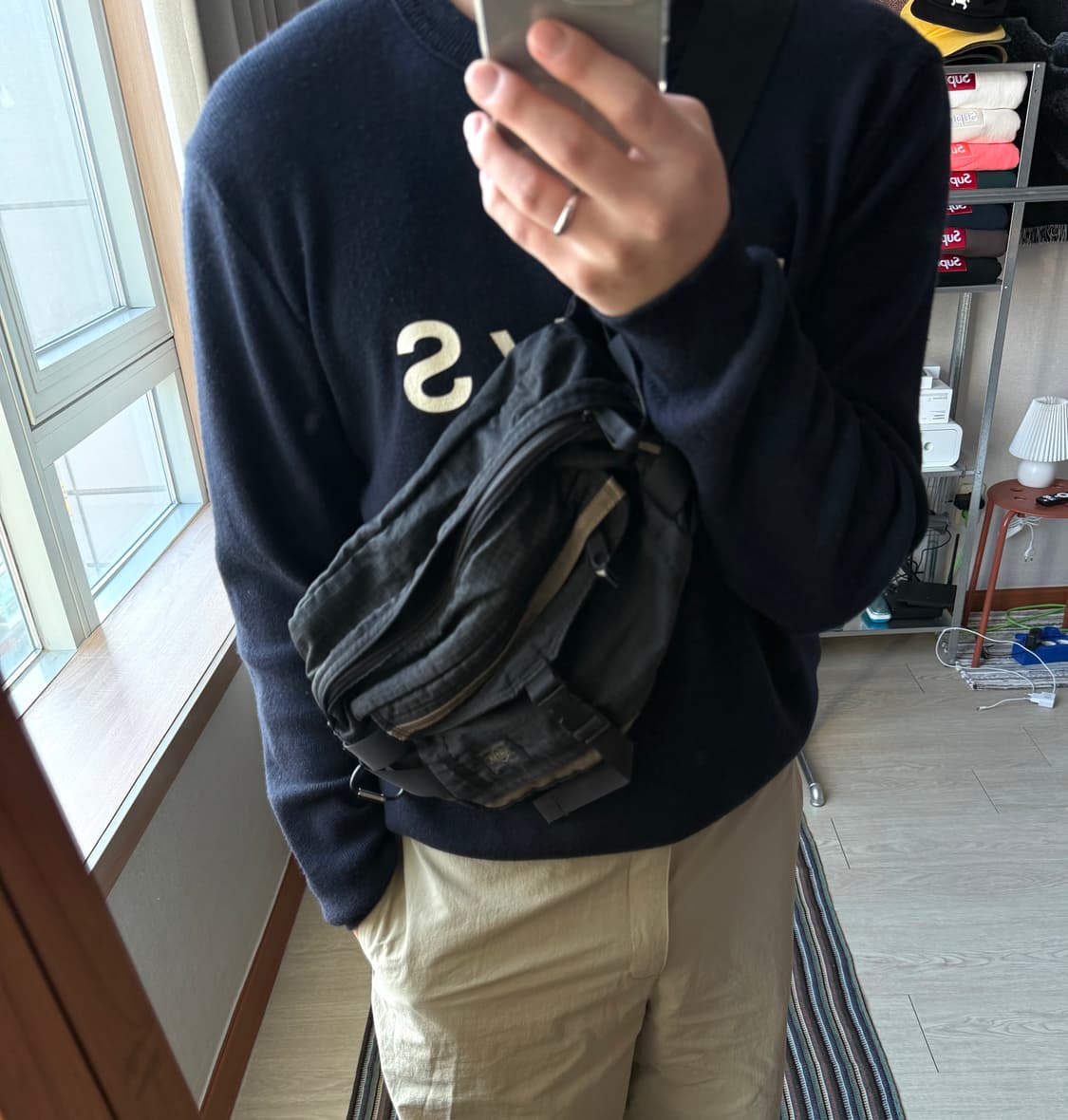 포터 립스탑 크로스백 상품이미지3