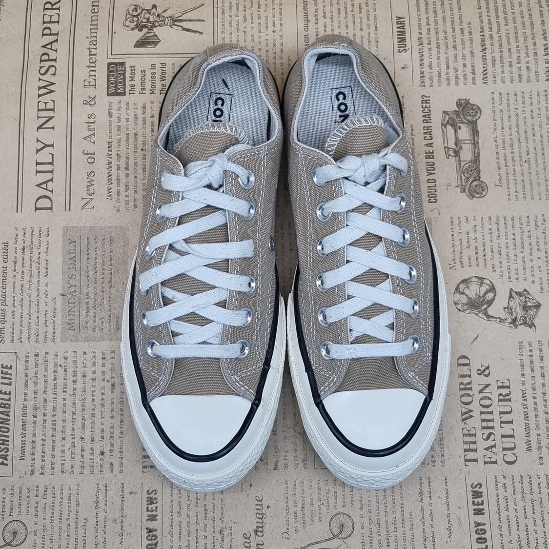 컨버스 척70 로우 여성스니커즈 240 상품이미지2