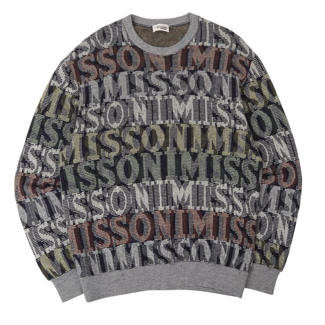 미쏘니 스포츠 모노그램 니트 스웨터 상품이미지1