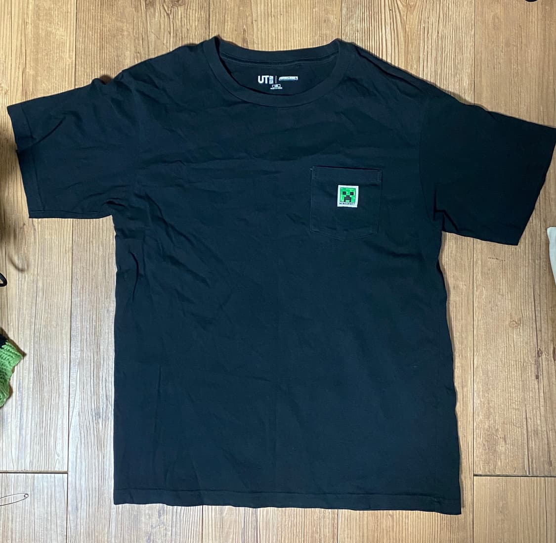 유니클로 마인크래프트 마크 티셔츠 반팔티 160 반팔 상품이미지2