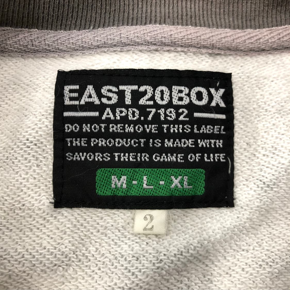 EAST20BOX JPN 빈티지 카모 맨투맨 상품이미지5