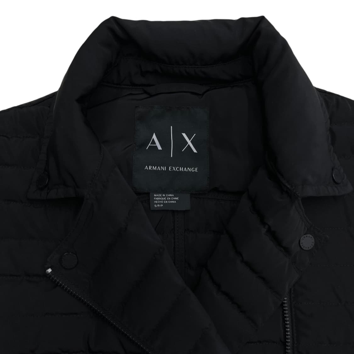 아르마니 블랙 경량 라이더 자켓 상품이미지8