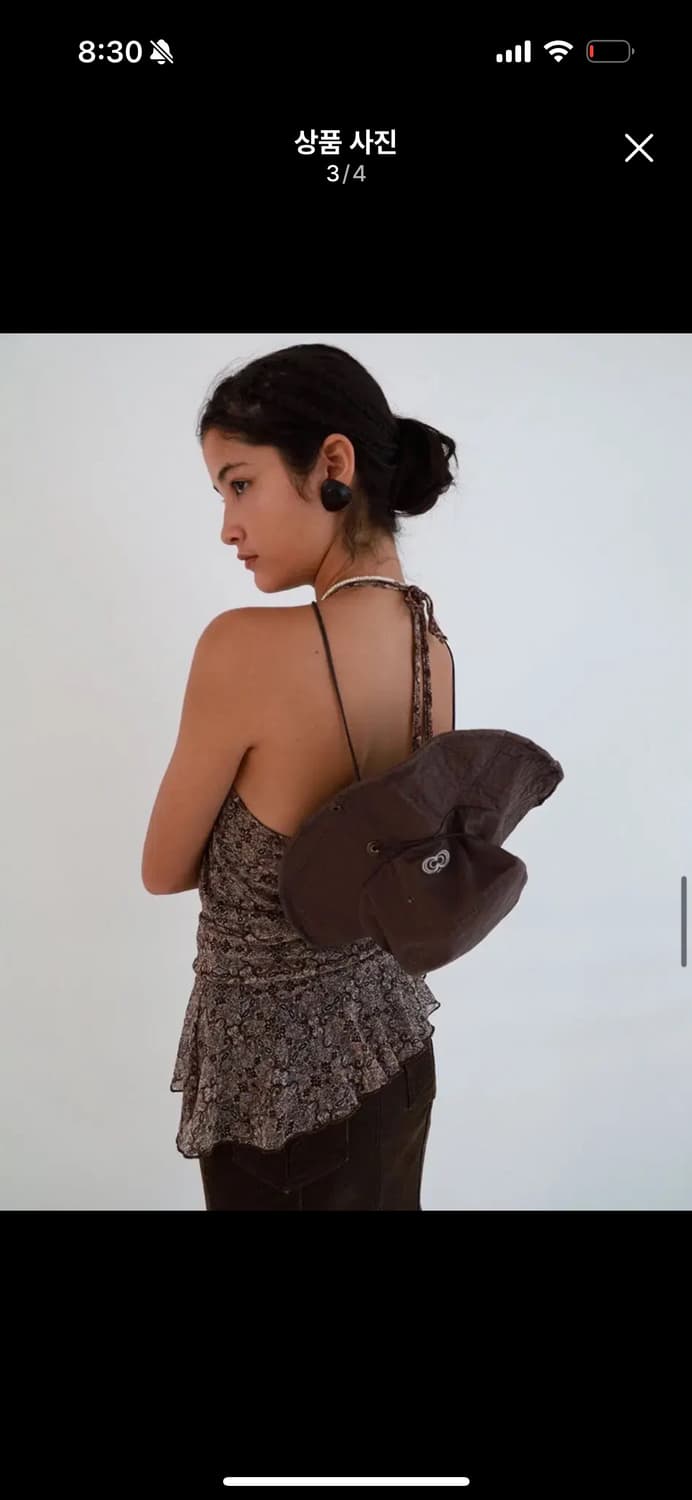 콜로신스 몬테 버킷햇 monte bucket hat brown 상품이미지3