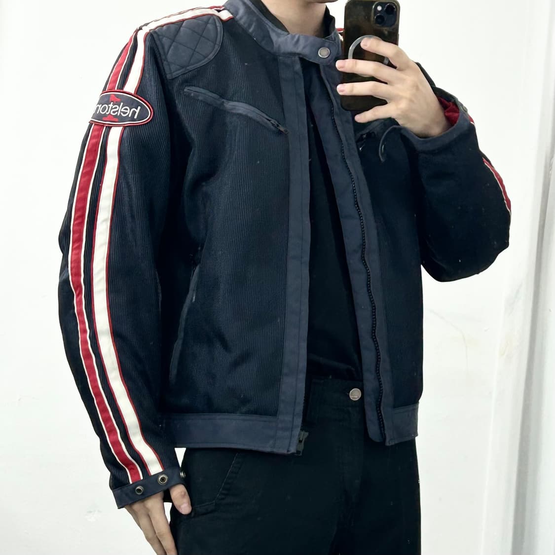 Helstons 메쉬 레이싱 자켓 상품이미지3