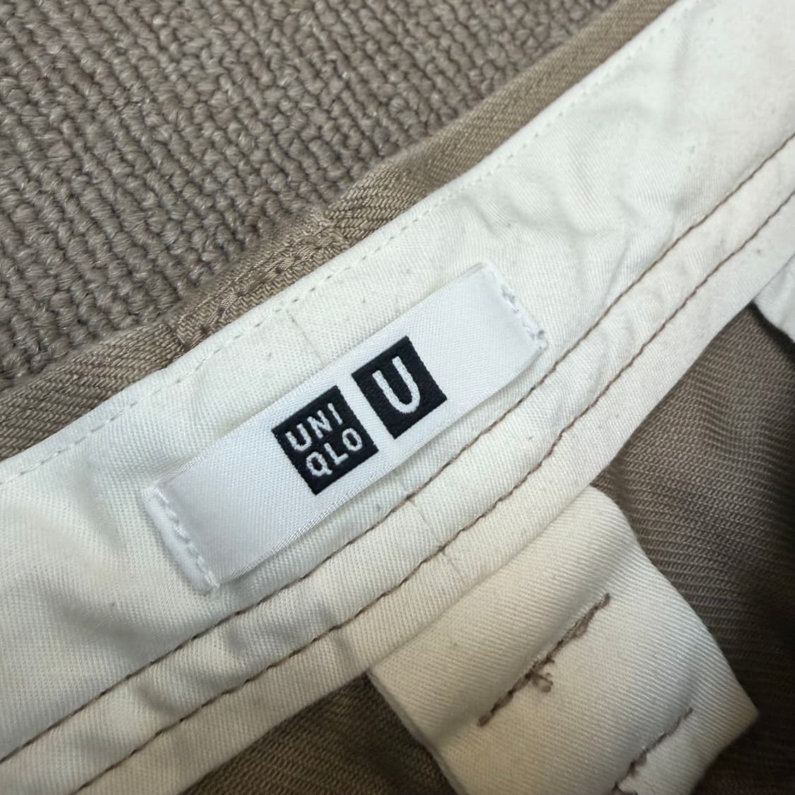 uniqlo u 유니클로 르메르 와이드 치노팬츠 79 상품이미지3