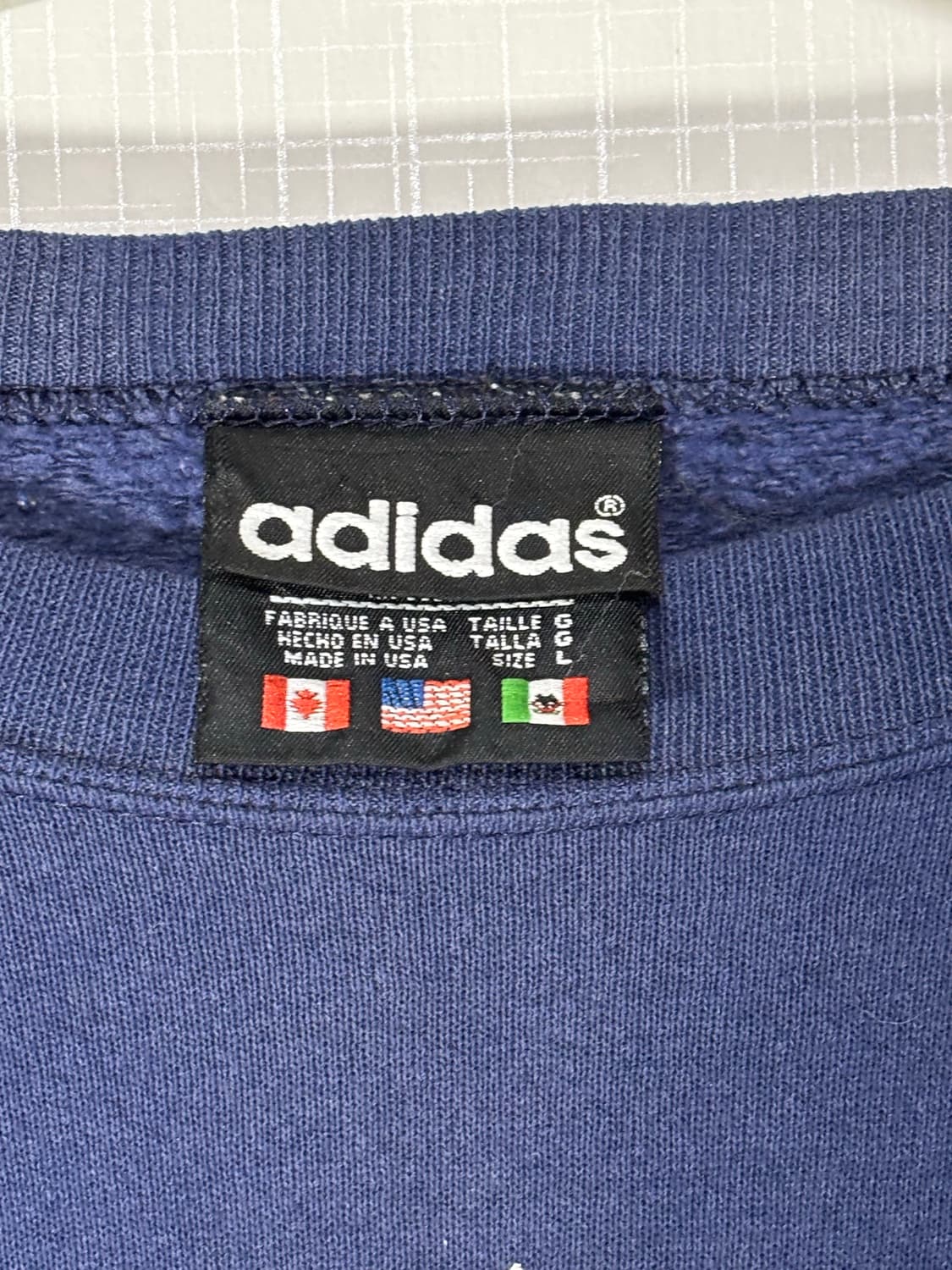 90s adidas USA 빈티지 아디다스 트레포일 스웻셔츠 맨투맨 상품이미지7