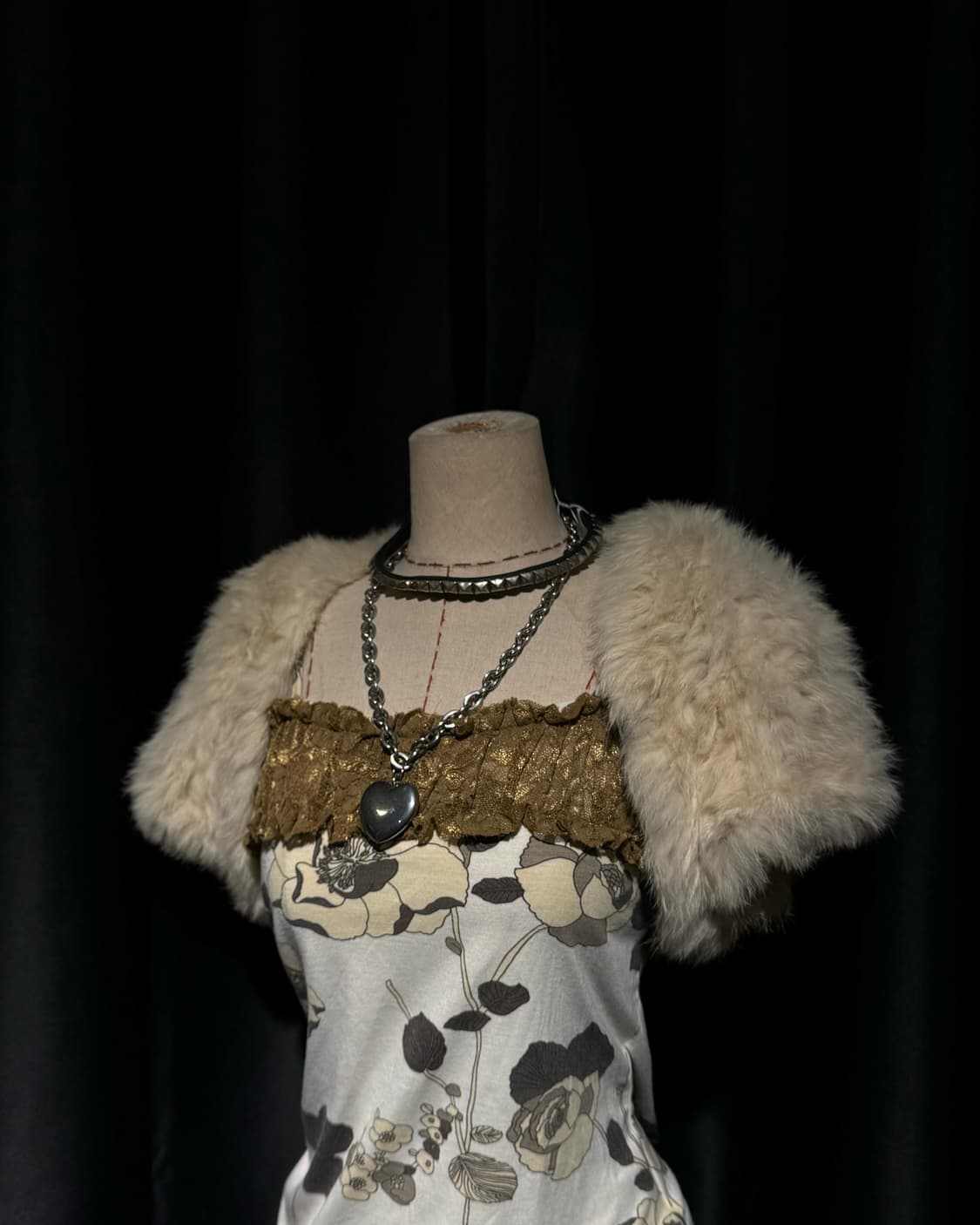 플로럴 패턴 탑 상품이미지2