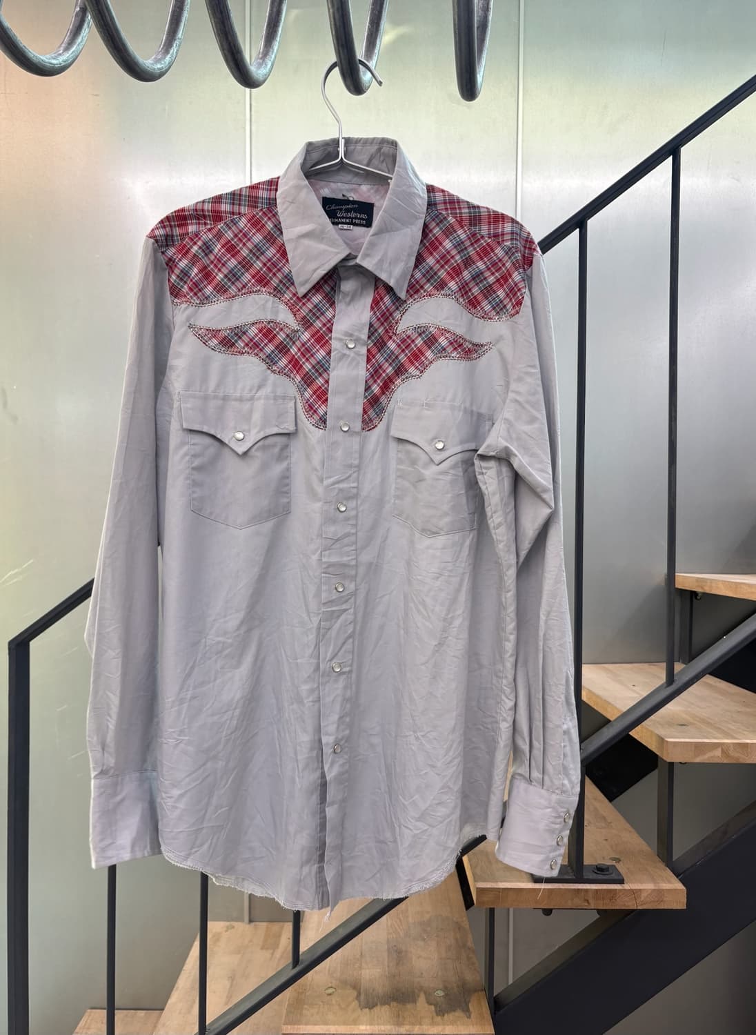 빈티지 웨스턴 무드 셔츠 상품이미지1