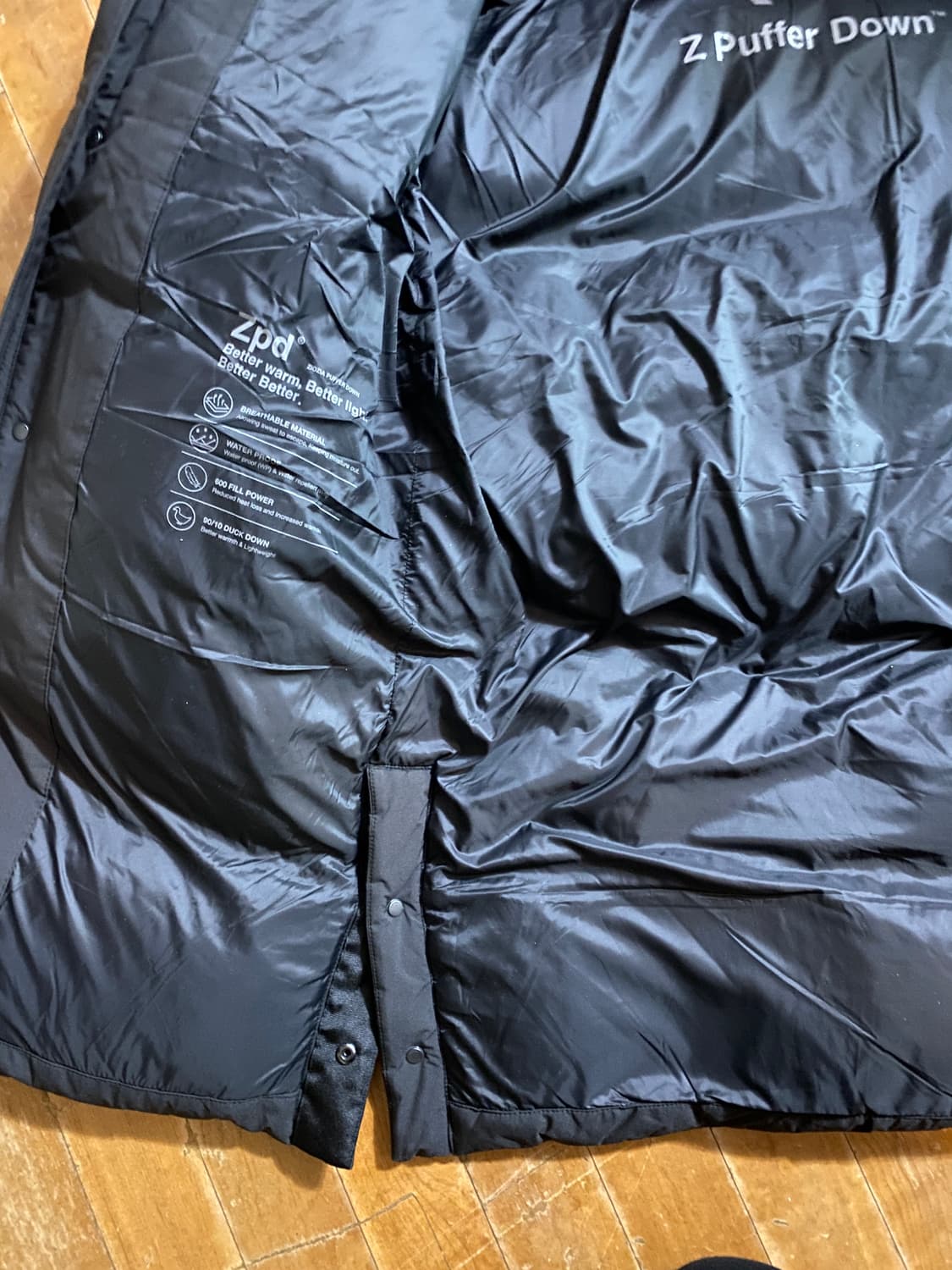 ZIOZIA Z Puffer Down 대장급 충전량 롱패딩 100 상품이미지8