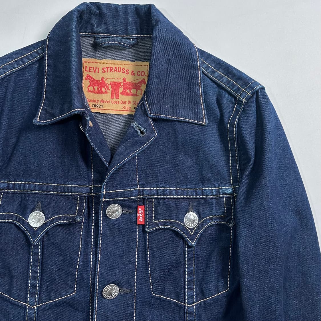 리바이스 우먼스 타입원 데님 자켓 상품이미지3