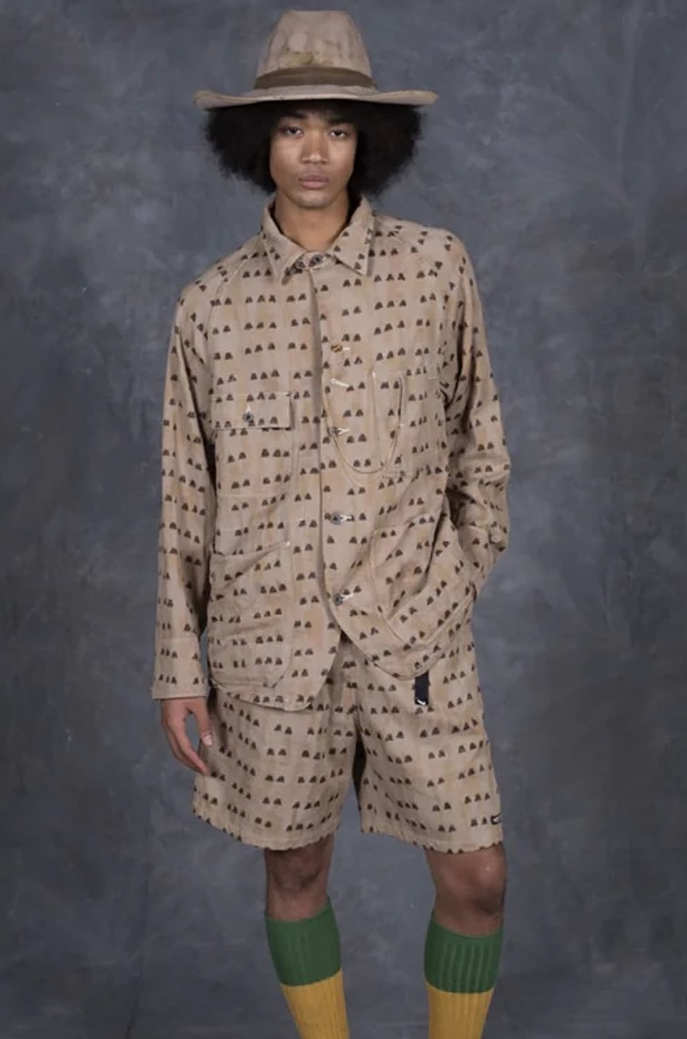 캐피탈 25aw TUME-BASHOH CACTUS 커버올 4 상품이미지5