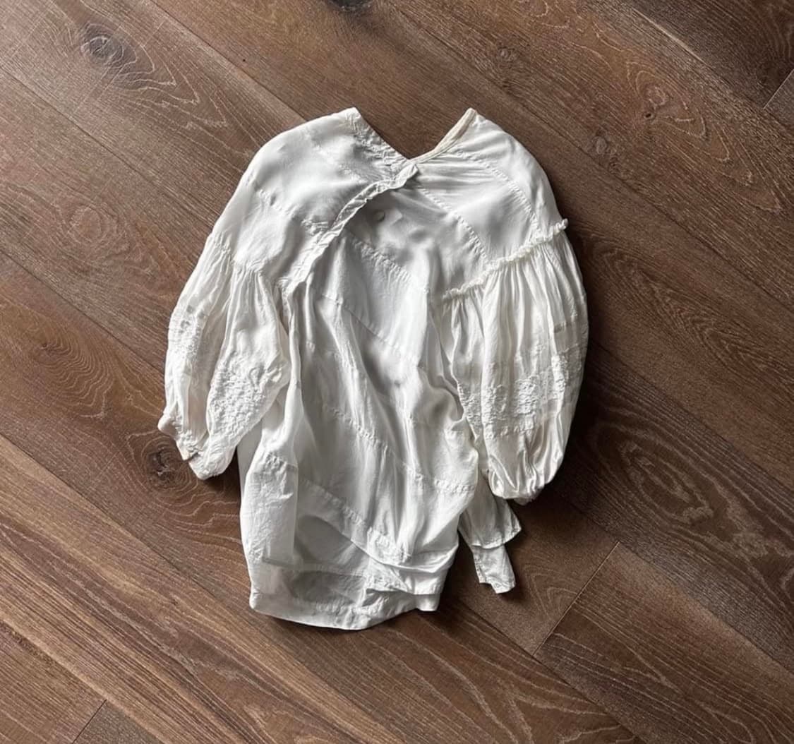 Comme des Garcons Tricot 레이스 블라우스 상품이미지2