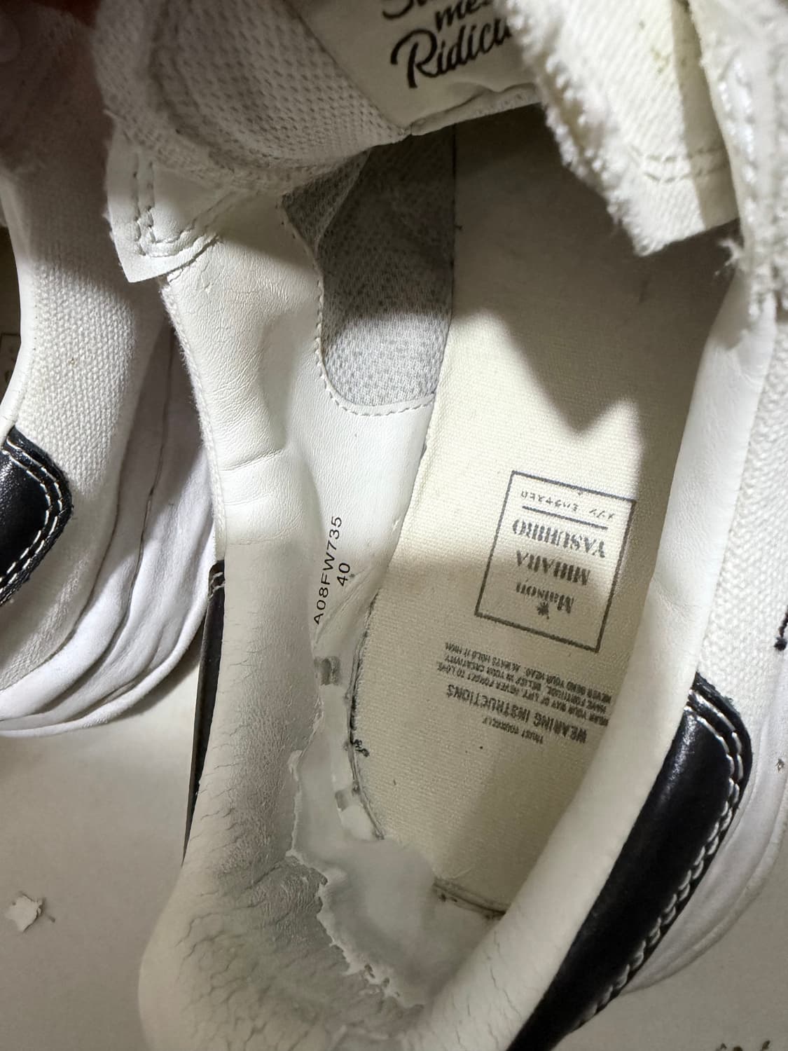 미하라 야스히로 블레이키 스니커즈 40🔥 상품이미지5