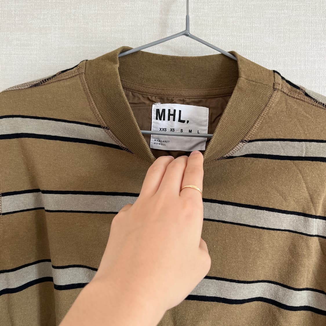 마가렛호웰 MHL 스트라이프 티셔츠 상품이미지3