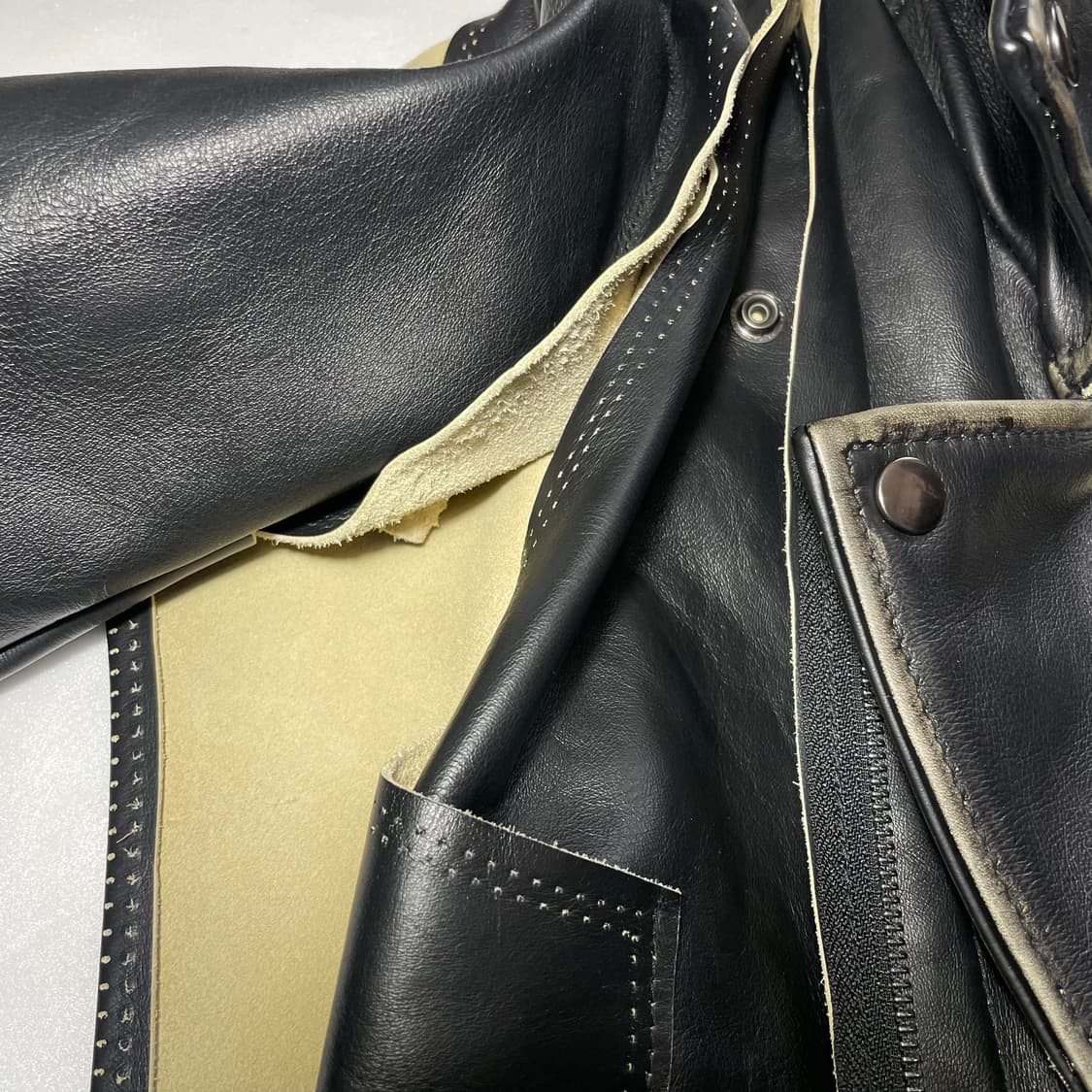 Margiela × H&M Leather Jacket 상품이미지5