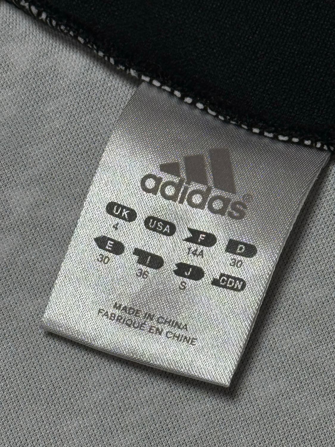 아디다스 블랙 체크 져지 상품이미지4
