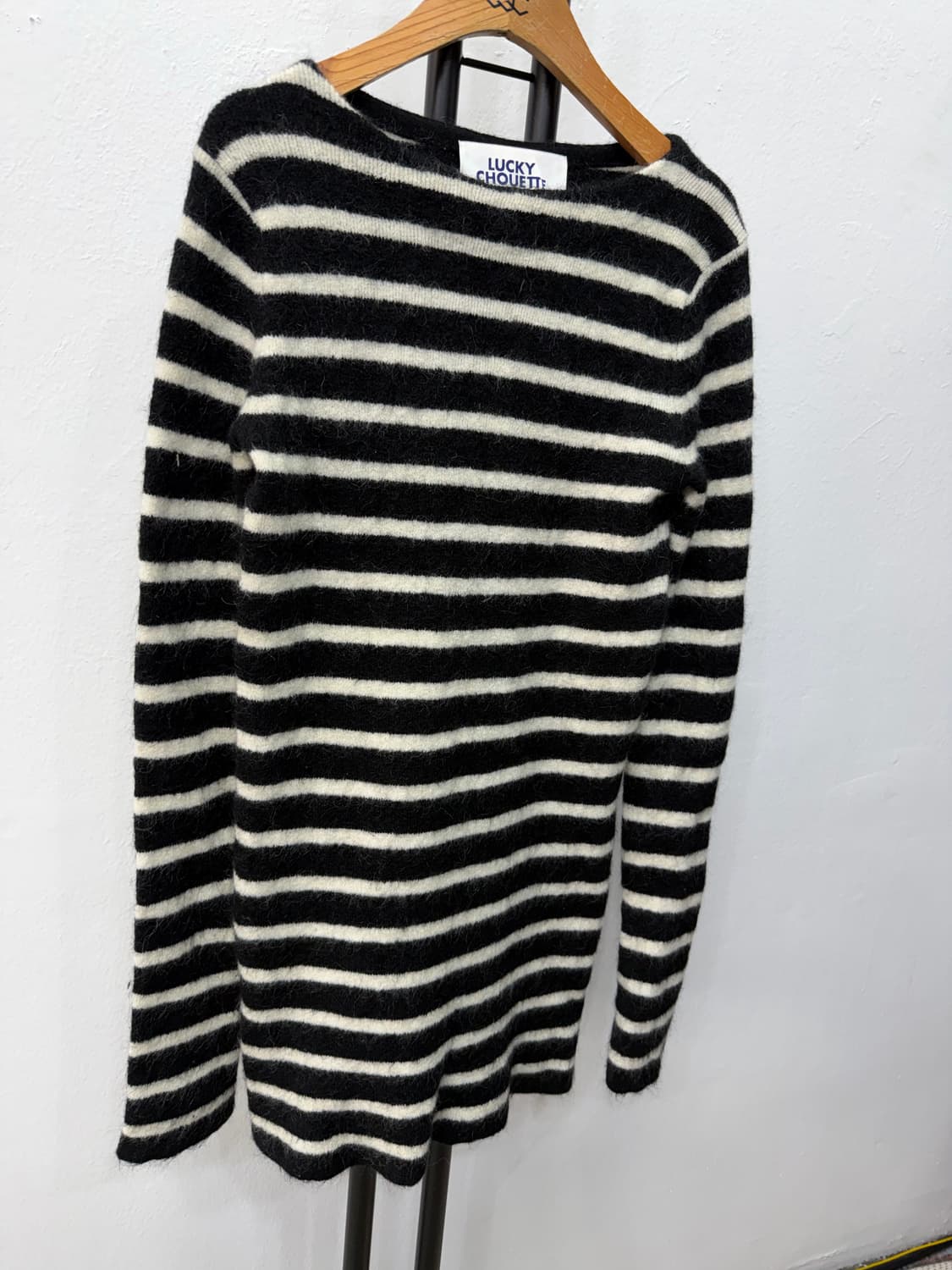 정품) 럭키슈에뜨 스트라이프 니트 F 상품이미지2