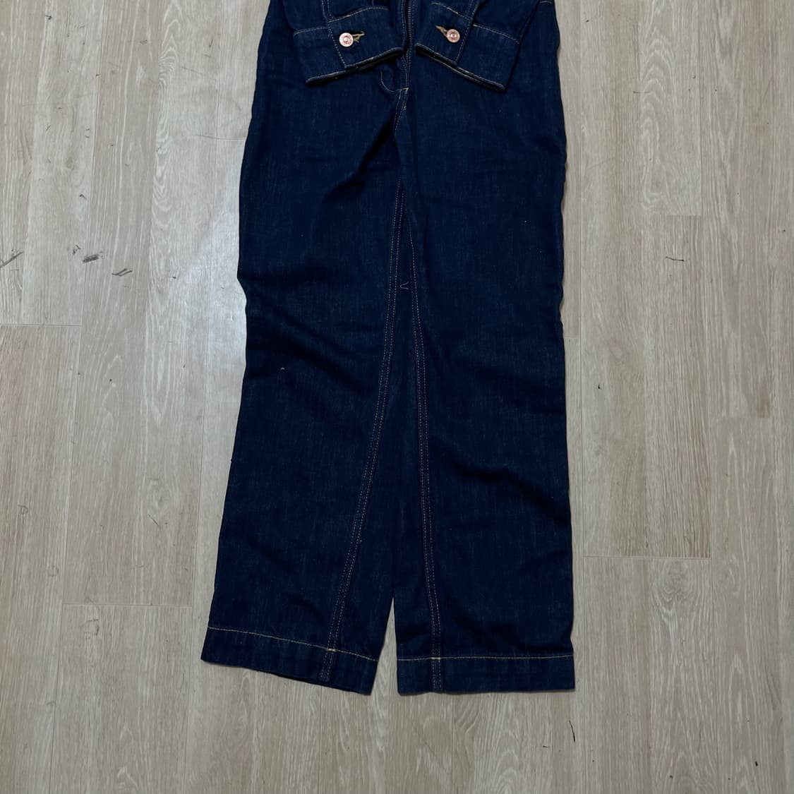 자라 여성 스탠다드 데님 점프수트 XS/85  상품이미지3