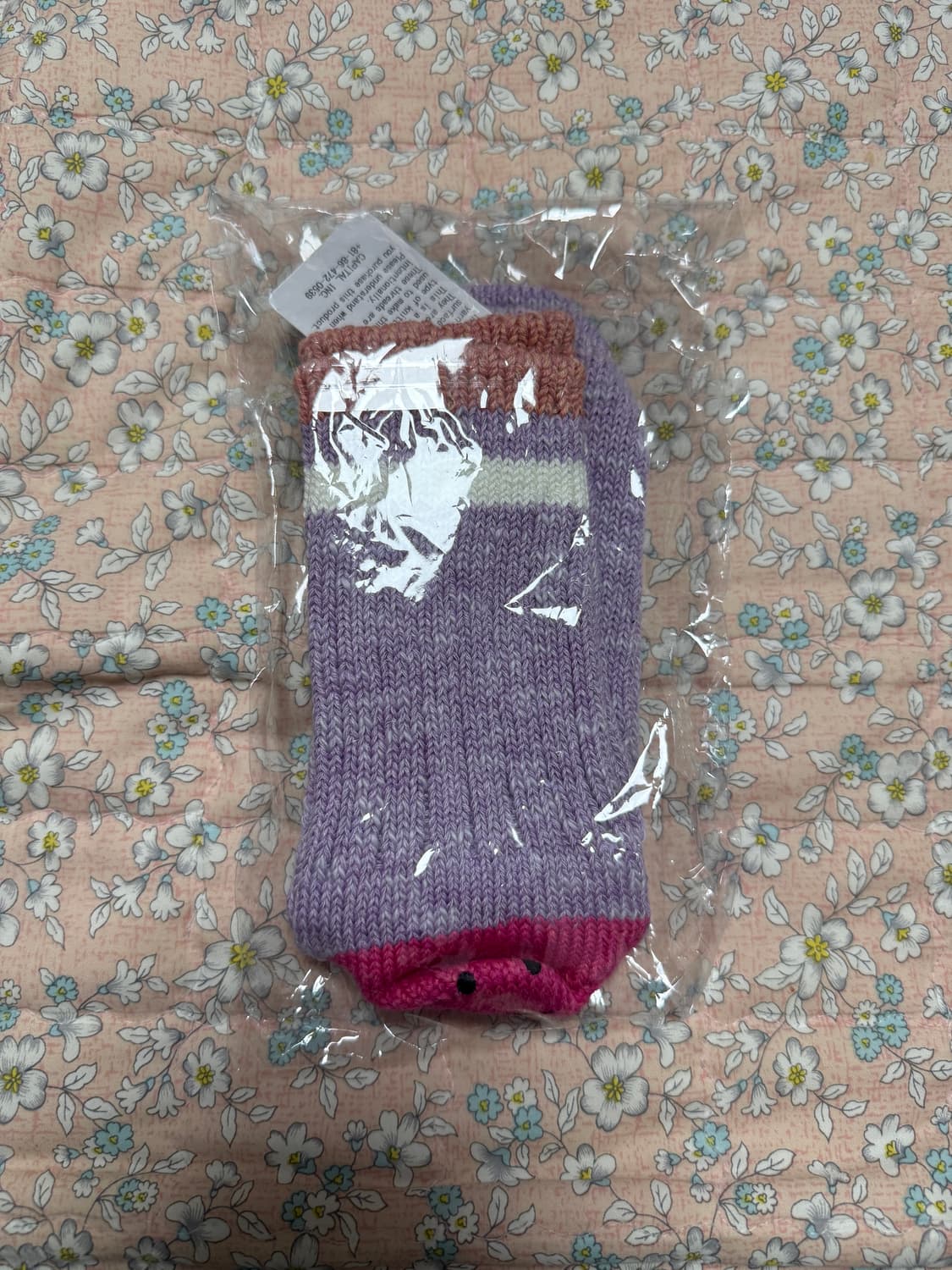 캐피탈 레인보위 양말 퍼플 상품이미지1